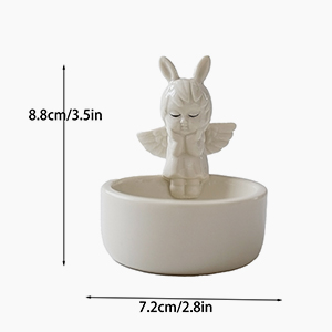 Ceramic Ghost Candle Holder