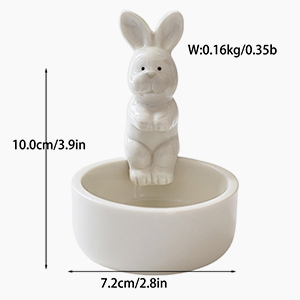 Ceramic Ghost Candle Holder