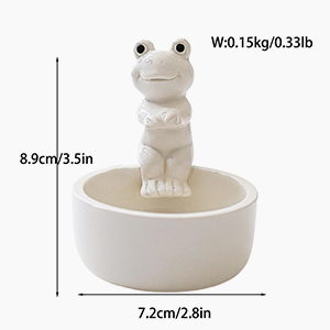 Ceramic Ghost Candle Holder