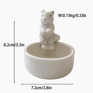 Ceramic Ghost Candle Holder