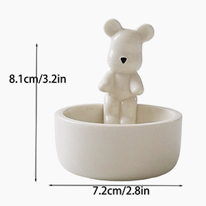 Ceramic Ghost Candle Holder