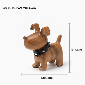 Ceramic Puppy Statues