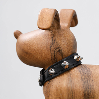 Ceramic Puppy Statues