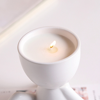 European Style Creative Small Character Aroma Candle Cup