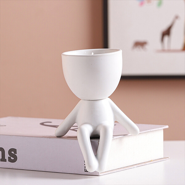 European Style Creative Small Character Aroma Candle Cup