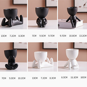 European Style Creative Small Character Aroma Candle Cup