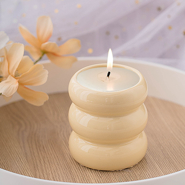 Donut Ceramic Aroma Candle Mug