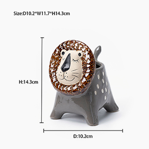 Modern Creative Ceramic Lion Decorations