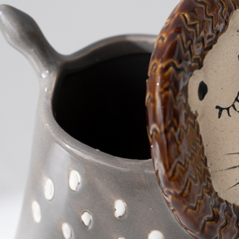 Modern Creative Ceramic Lion Decorations