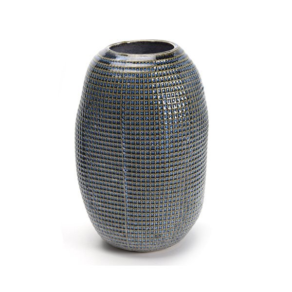 Luxury Embossed Vintage Ceramic Vase