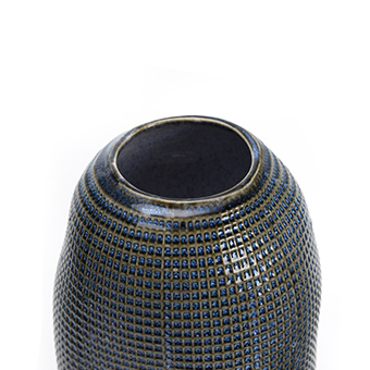 Luxury Embossed Vintage Ceramic Vase