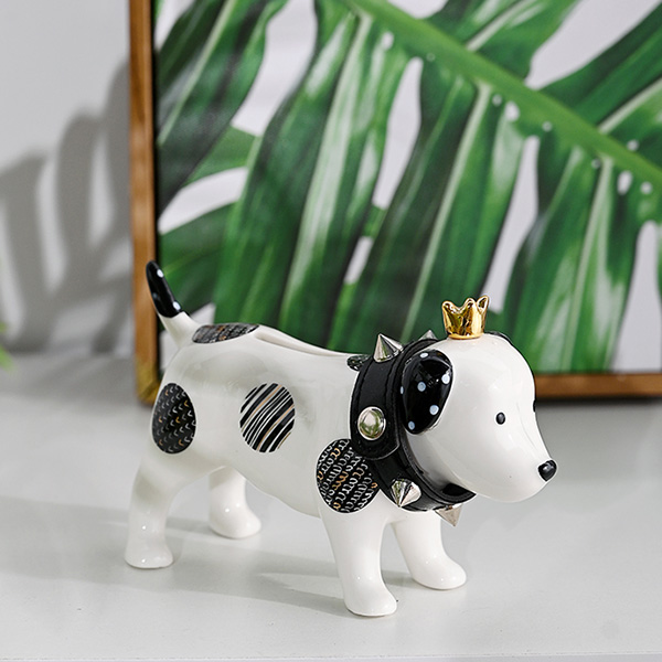 Modern Minimalist Light Luxury Puppy Ceramic