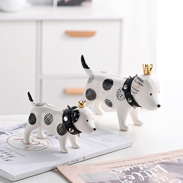Modern Minimalist Light Luxury Puppy Ceramic