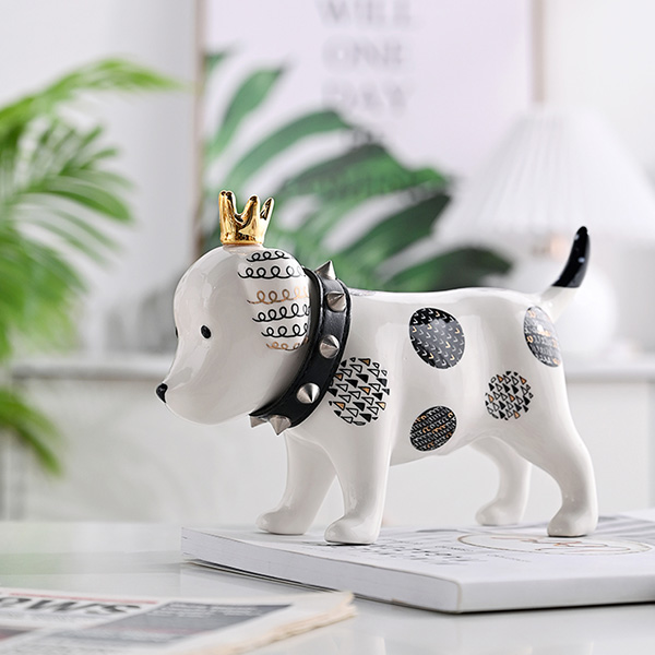Modern Minimalist Light Luxury Puppy Ceramic