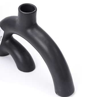 Scandinavian Round Hollow Ceramic Vase