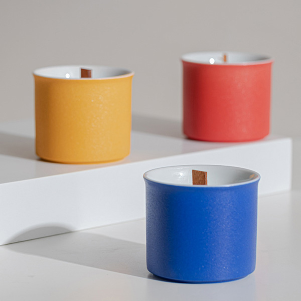 Scandinavian Style Ceramic Aroma Candle Empty Cup