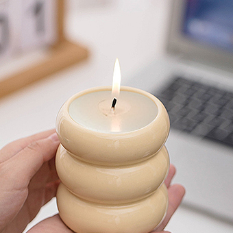 Donut Ceramic Aroma Candle Mug