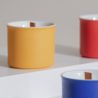 Scandinavian Style Ceramic Aroma Candle Empty Cup