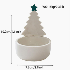 Ceramic Ghost Candle Holder