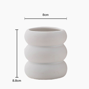 Donut Ceramic Aroma Candle Mug