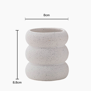 Donut Ceramic Aroma Candle Mug