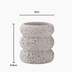 Donut Ceramic Aroma Candle Mug