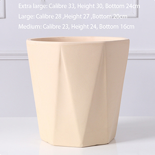 Extra Large Unglazed Plain Fired Ceramic Flower Pot