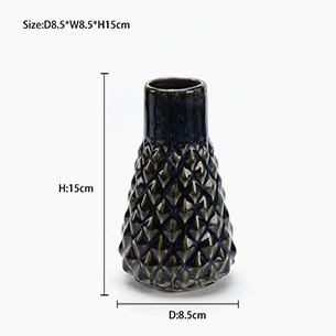 Luxury Embossed Vintage Ceramic Vase