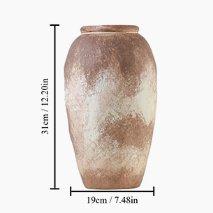 Luxury Vintage Rustic Textured Pottery