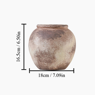 Luxury Vintage Rustic Textured Pottery