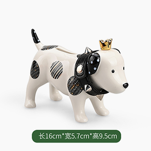 Modern Minimalist Light Luxury Puppy Ceramic