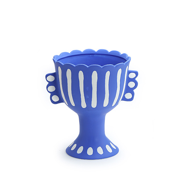 Antique Ceramic Colourful Vase